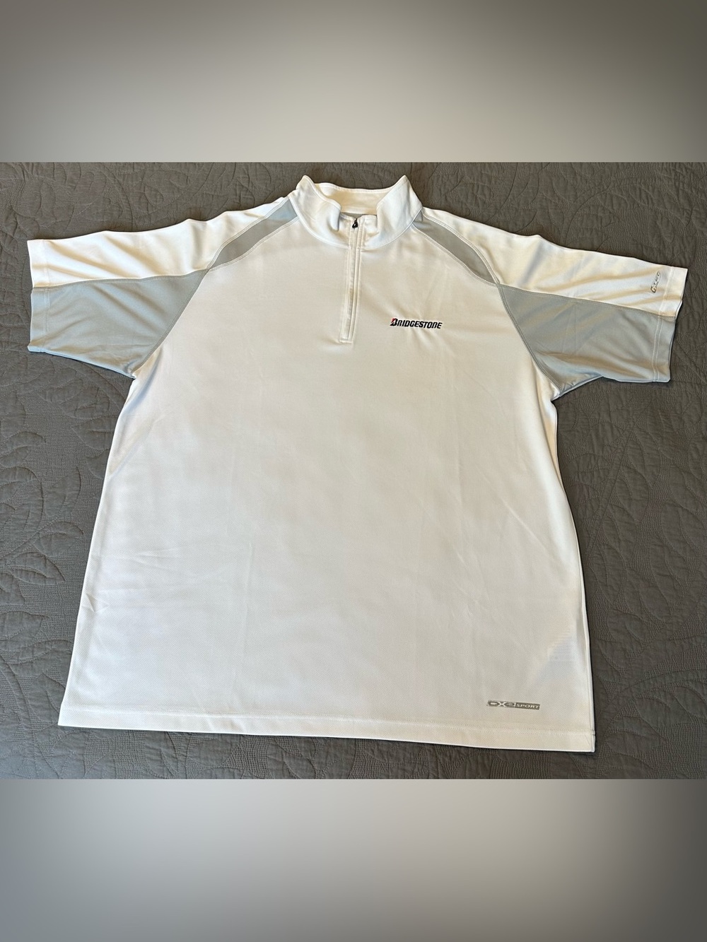 Men’s Bridgestone OX2 Sport Performance Quarter-Zip Shirt